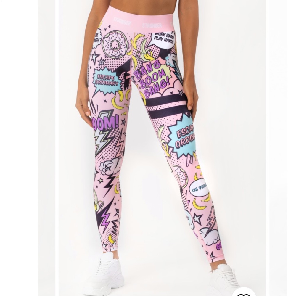 Stronger “Punch” Yoga Tights Pants Leggings XL